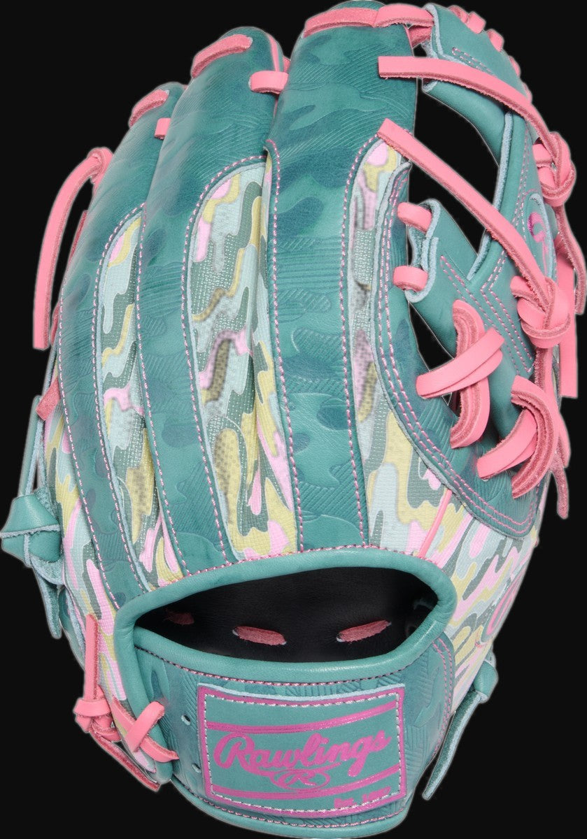 Rawlings Heart of the Hide ColorSync 10.0 PROR204-2SP Model 11.5" Baseball Infield Glove [bgblk]