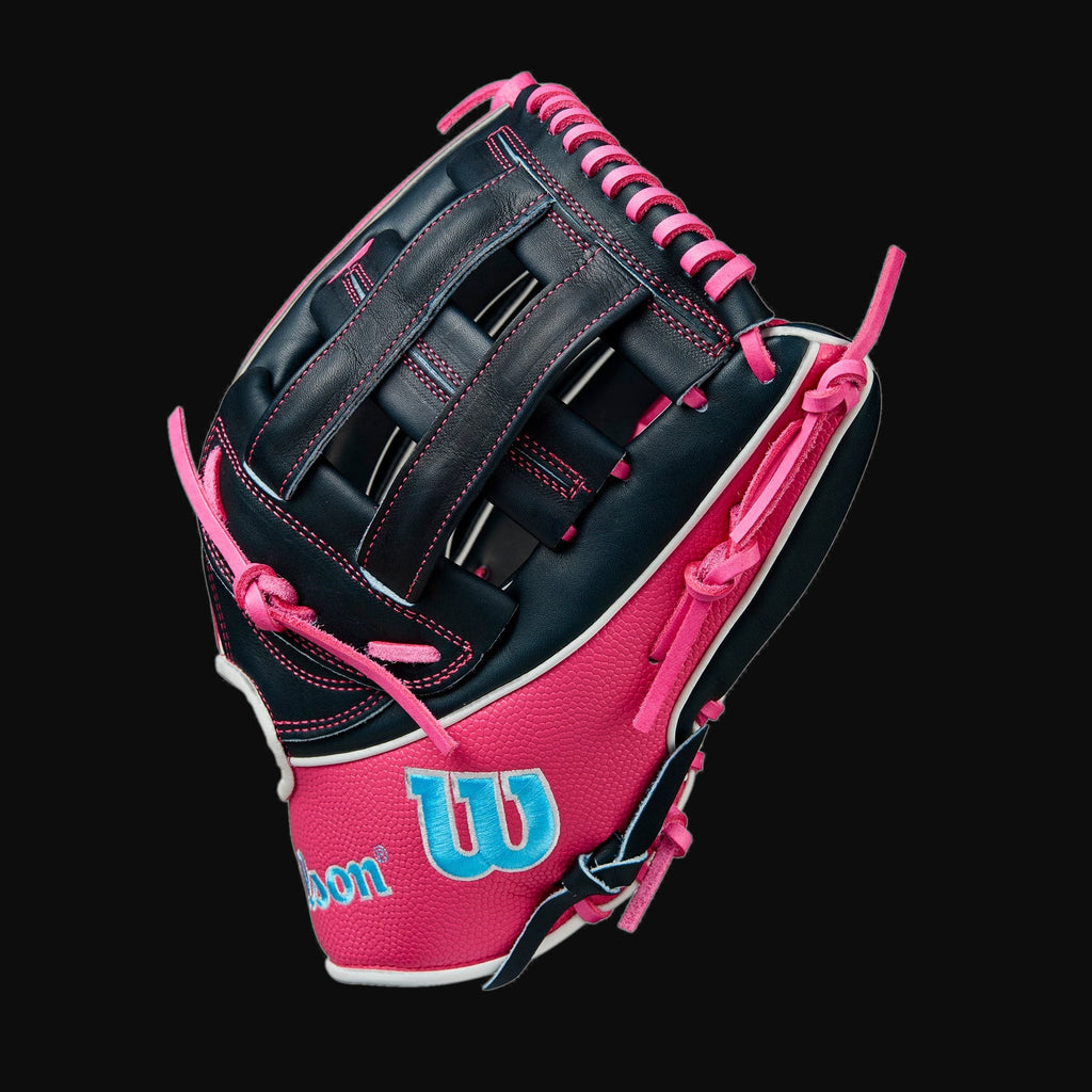 Wilson Summer 2025 A2K 1750 Model 12.5" Outfield Baseball Glove [bgblk]