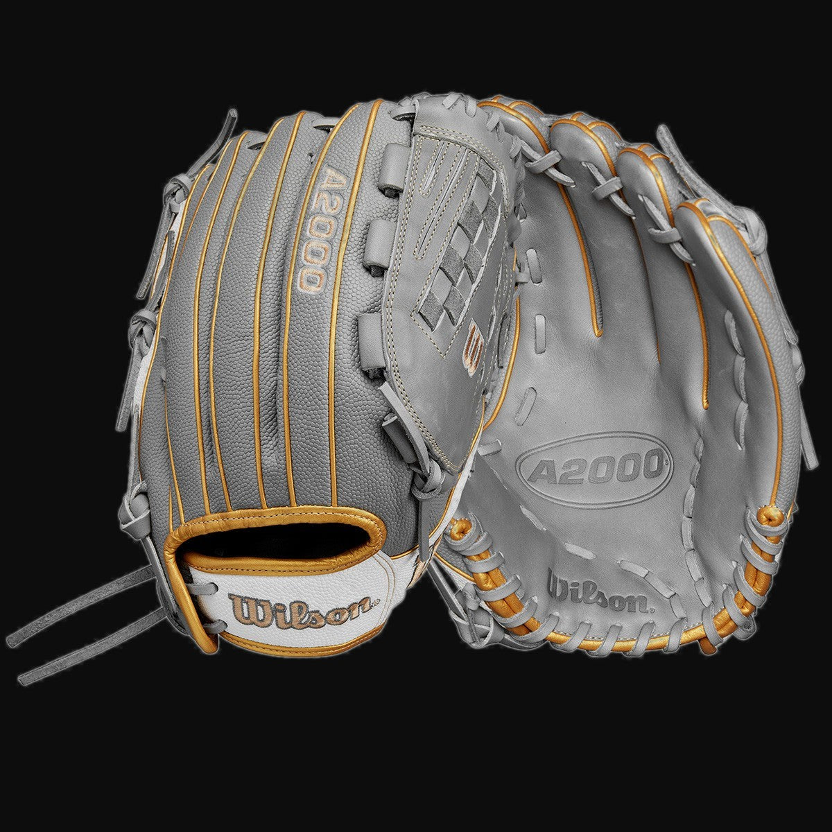Wilson A2000 V125 Model 12.5" Fastpitch Outfield Glove [bgblk]
