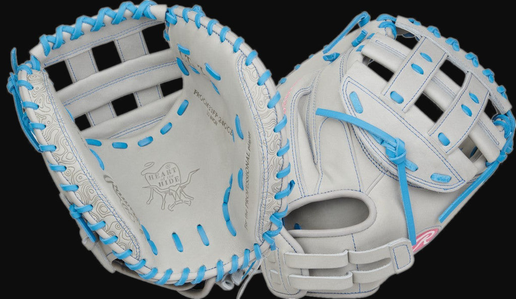 Rawlings Heart of the Hide PROCM33FP-24GCB Model 33" Fastpitch Softball Catcher's Mitt [bgblk]