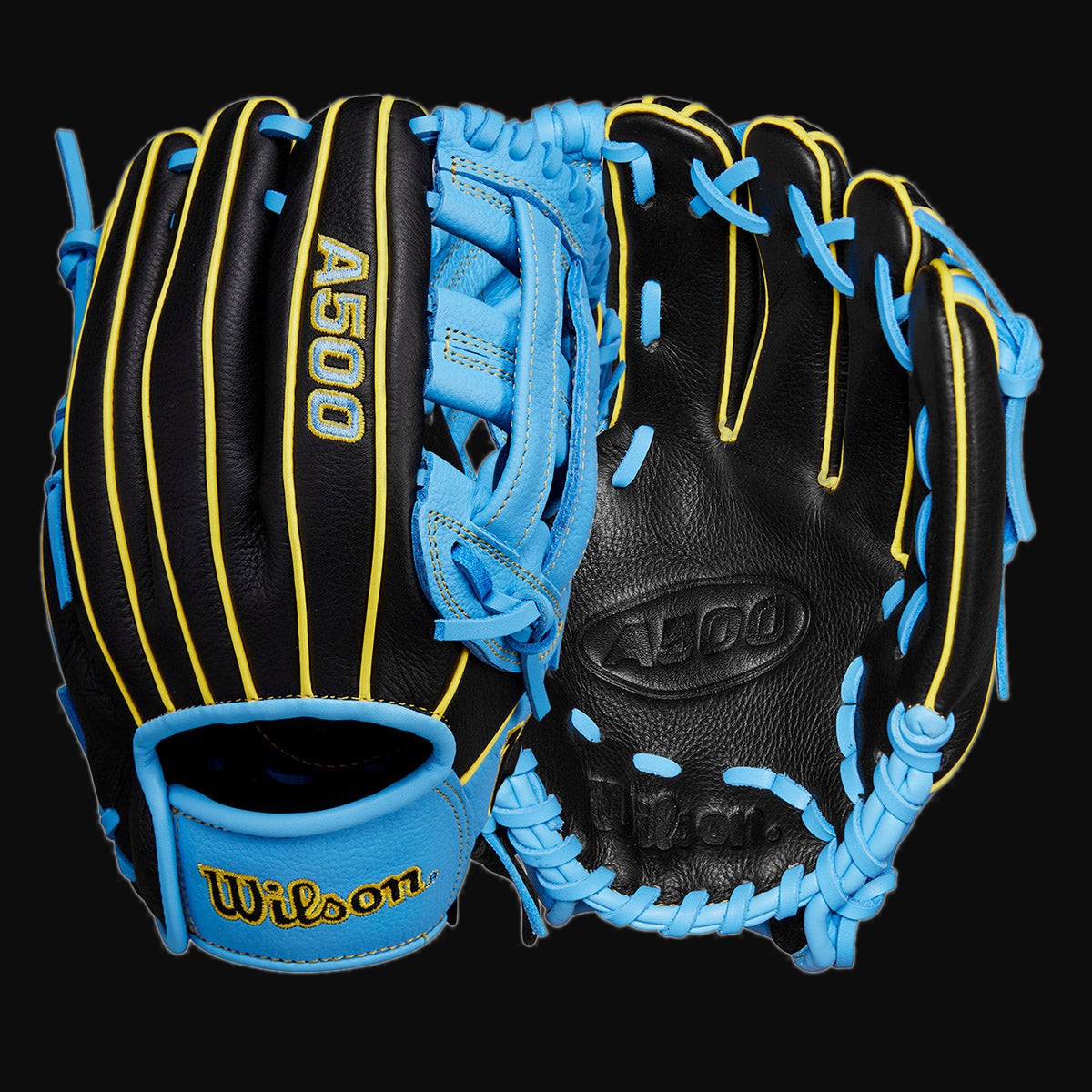 Wilson A500 10.5" Baseball Glove [bgblk]