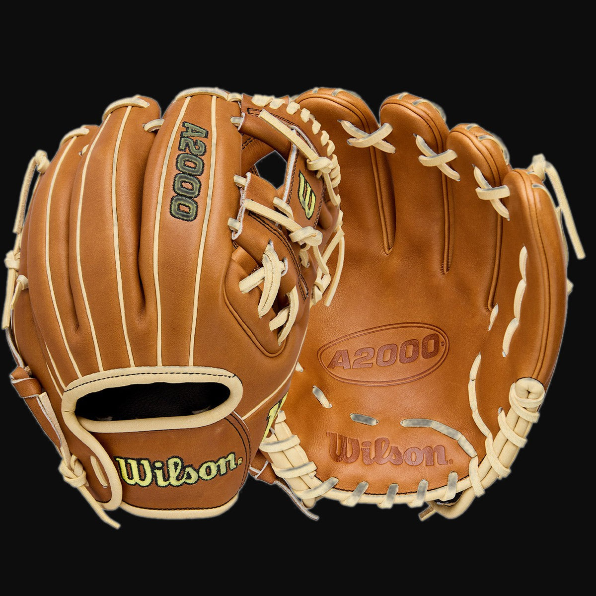 Wilson A2000 Classic DP15 Pedroia Fit Model 11.5" Baseball Infield Glove [bgblk]