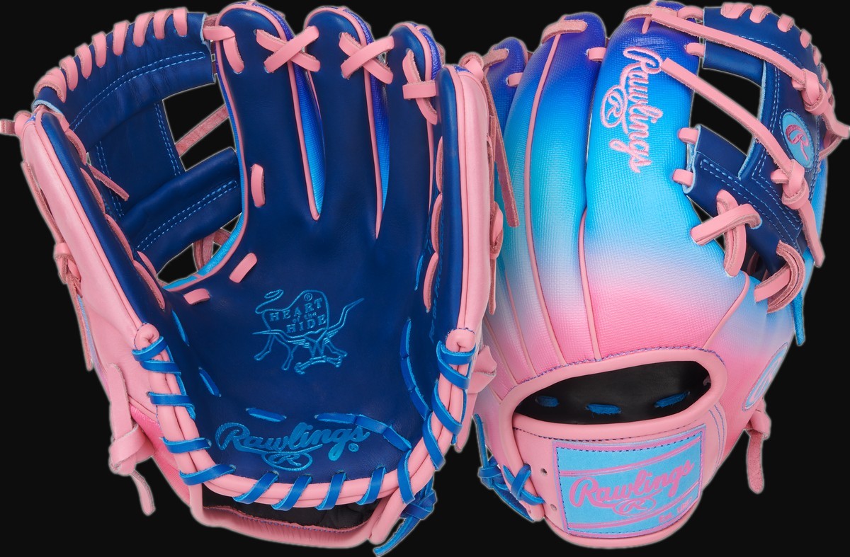 Rawlings Heart of the Hide PROR204-2RSS Model 11.5" Infield Baseball Glove [bgblk]