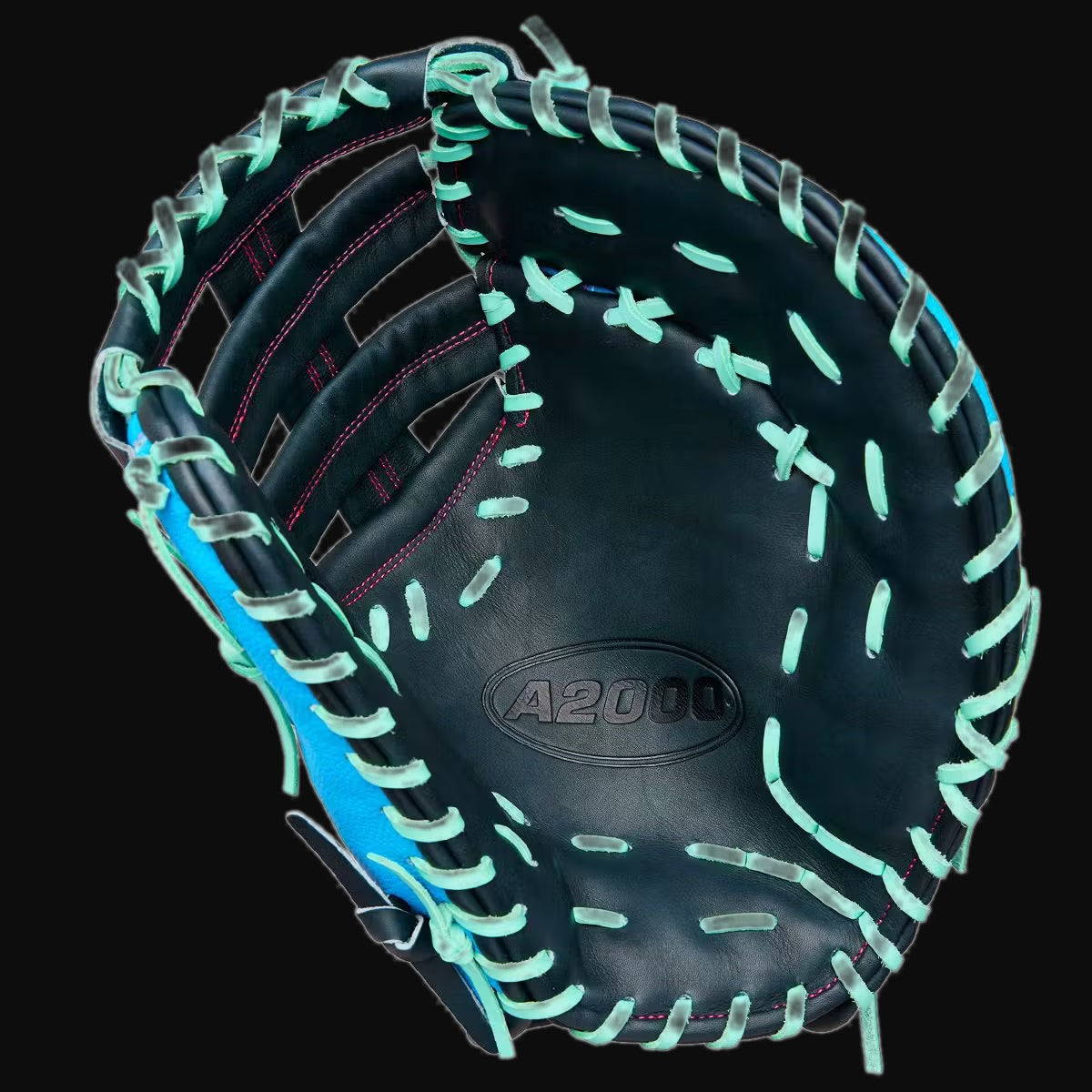 Wilson Fall 2025 A2000 1677 SuperSkin Model 12.5" 1st Base Baseball Mitt [bgblk]