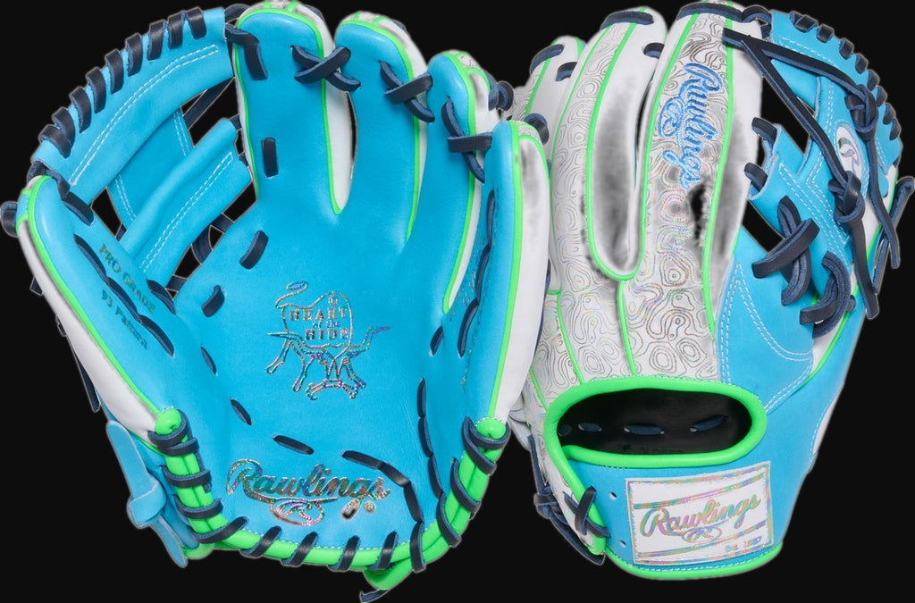 Rawlings Heart of the Hide ColorSync 10.0 PROR934-2CBW Model 11.5" Baseball Infield Glove [bgblk]