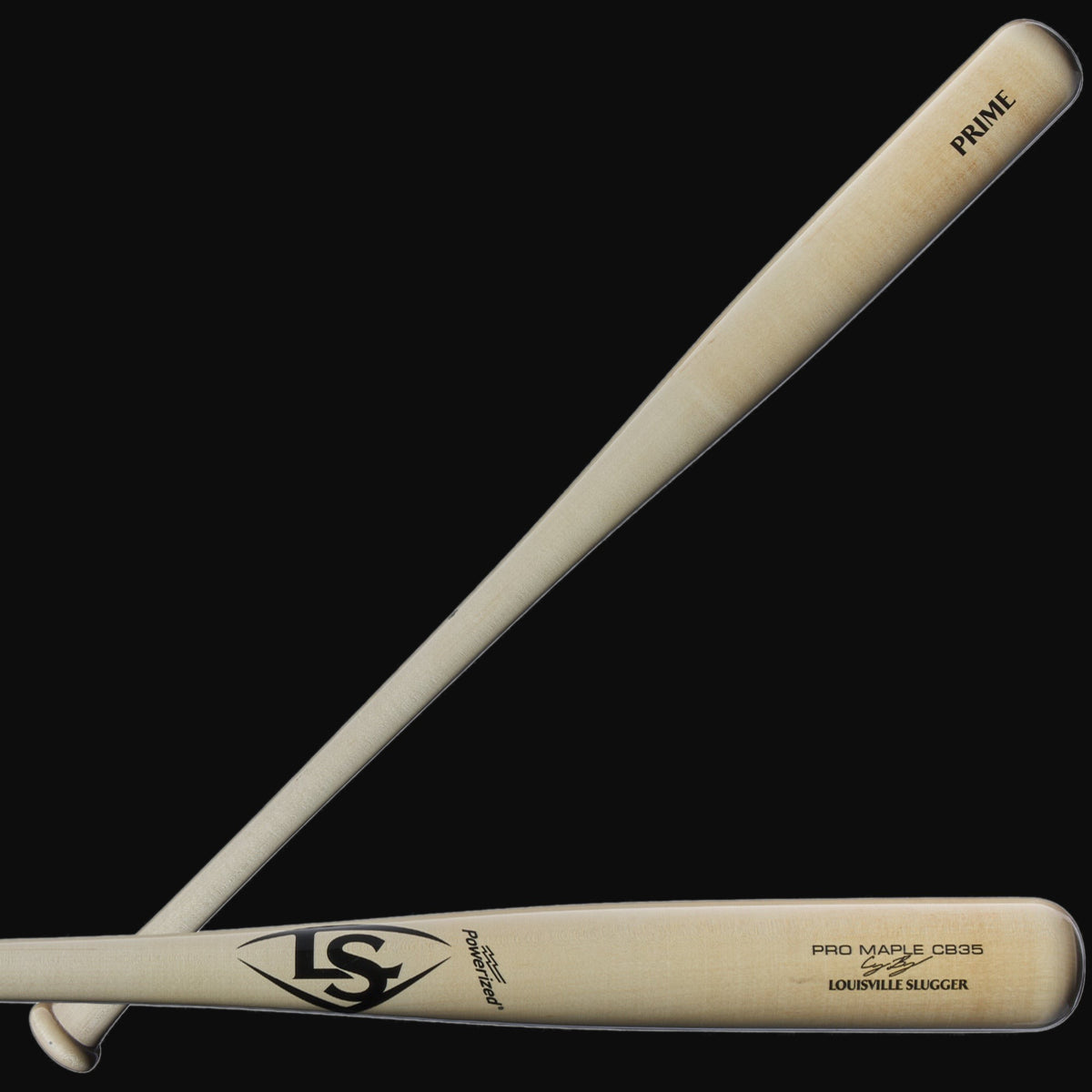Louisville Slugger CB35 Cody Bellinger Pro Prime Signature Model Maple Wood Baseball Bat [bgblk]