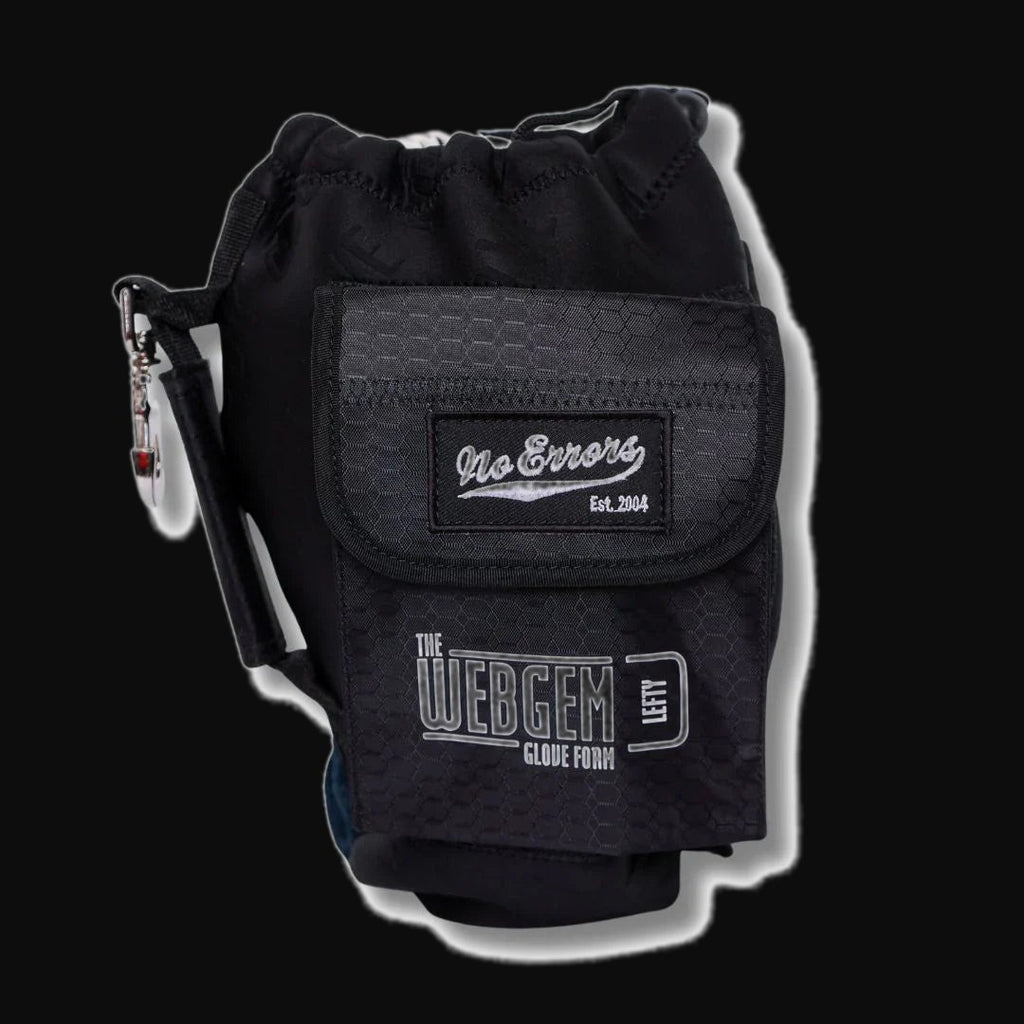 No Errors Webgem 3-Grande Lefty 1st Base Mitt Care [bgblk]