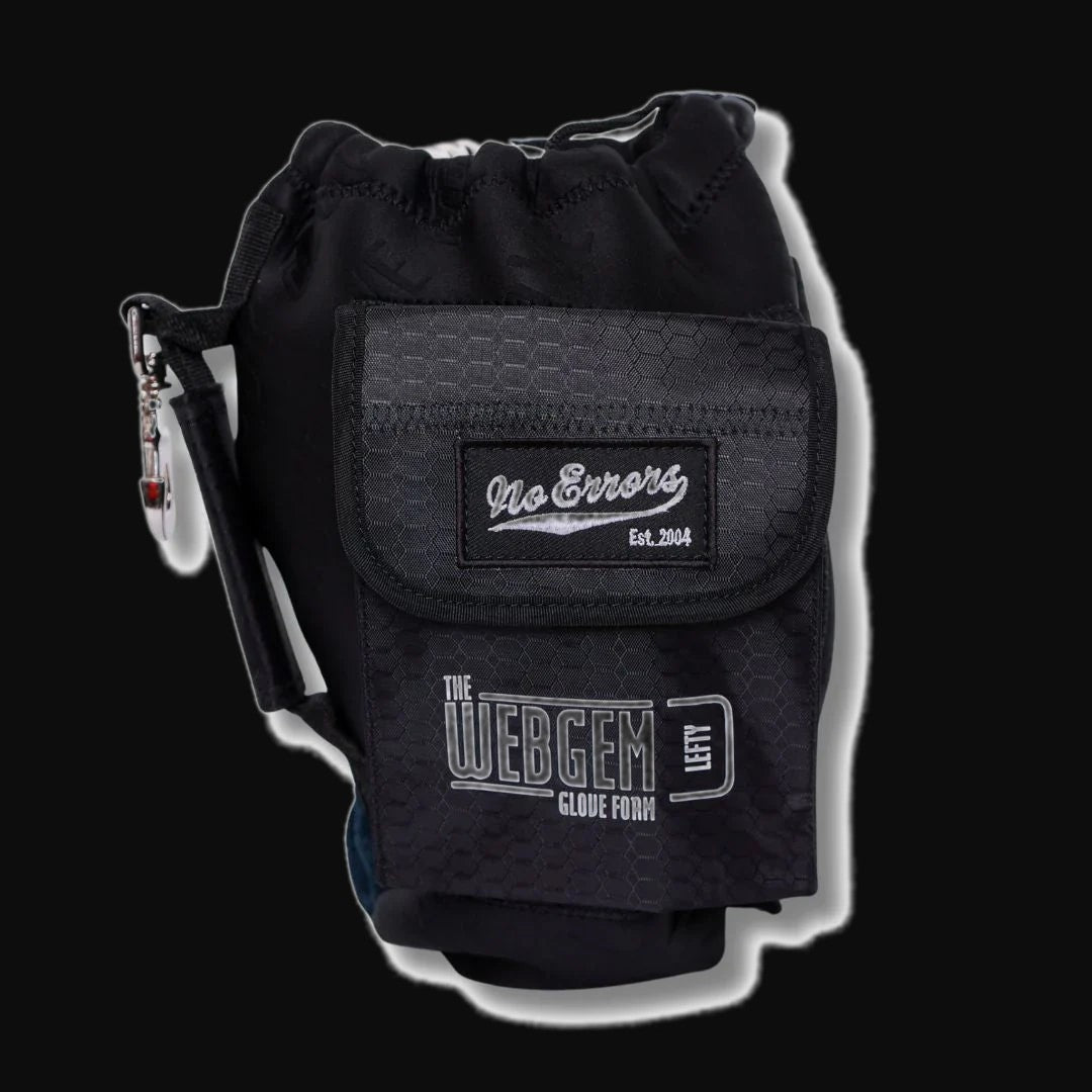 No Errors Webgem 3-Grande Lefty 1st Base Mitt Care [bgblk]