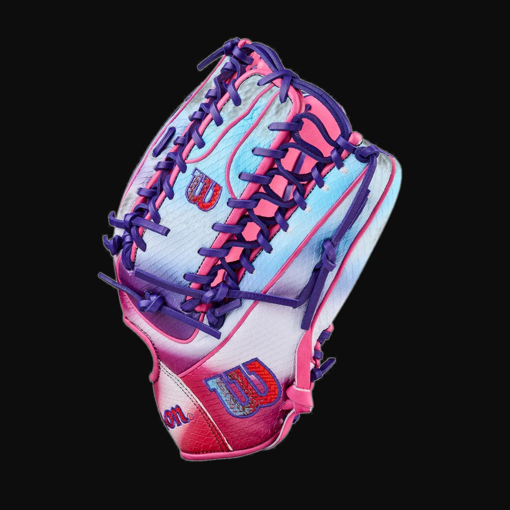 Wilson Spring 2026 A2000 OT7 SuperSkin Model 12.75" Outfield Baseball Glove [bgblk]