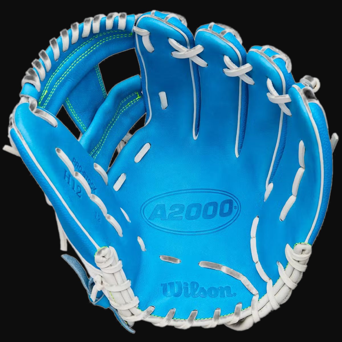 Wilson Fall 2025 A2000 FP H12 SuperSkin Model 12" Infield Fastpitch Glove [bgblk]