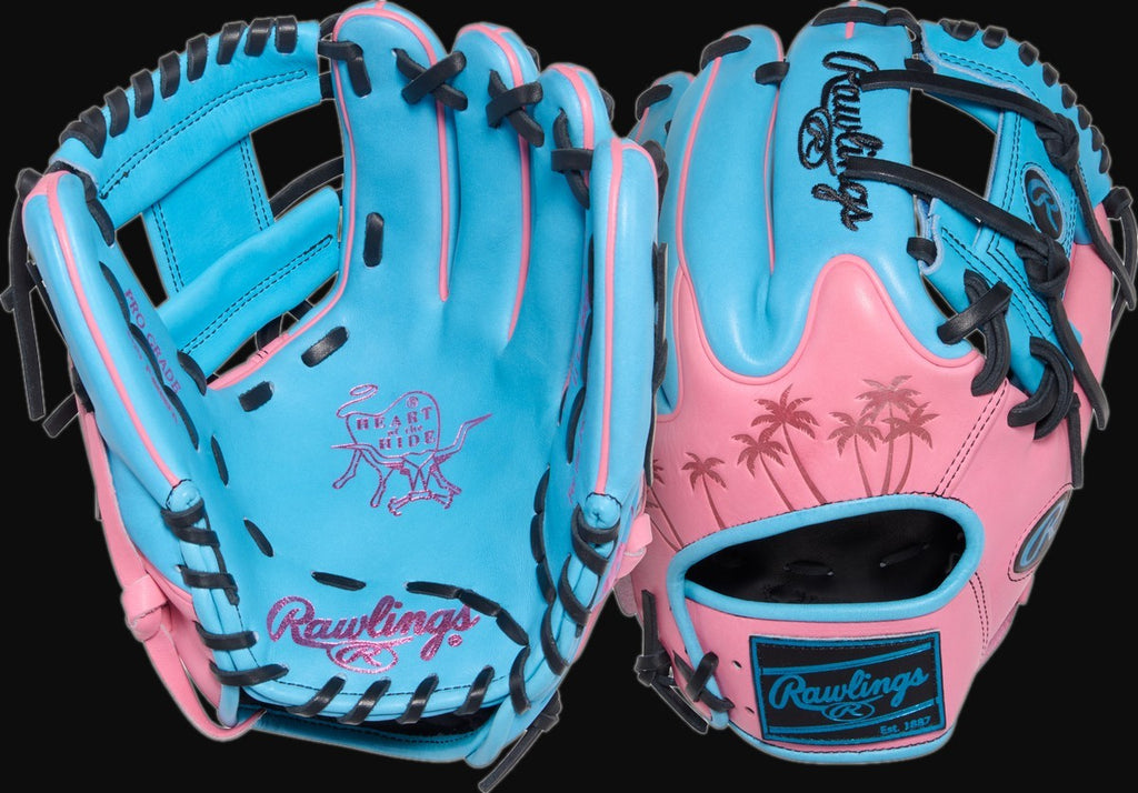 Rawlings Heart of the Hide ColorSync 10.0 PROR204W-2CBP Model 11.5" Baseball Infield Glove [bgblk]