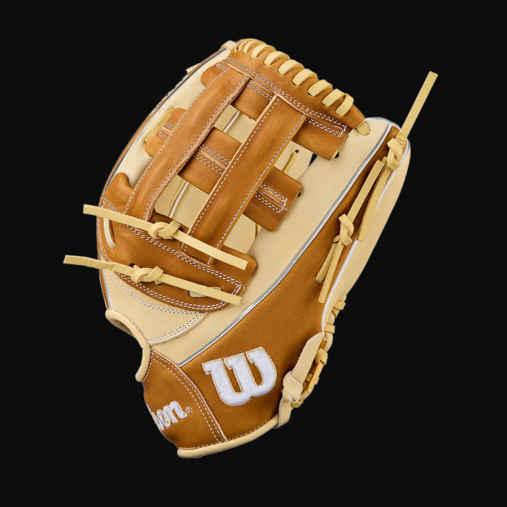 Wilson A1000 1750 Model 12.5" Baseball Outfield Glove [bgblk]