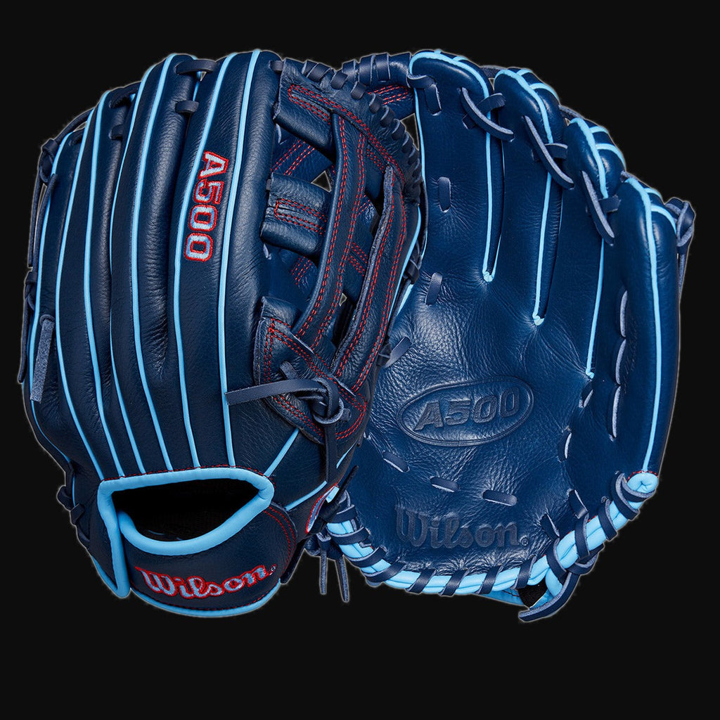 Wilson A500 12" Baseball Glove [bgblk]