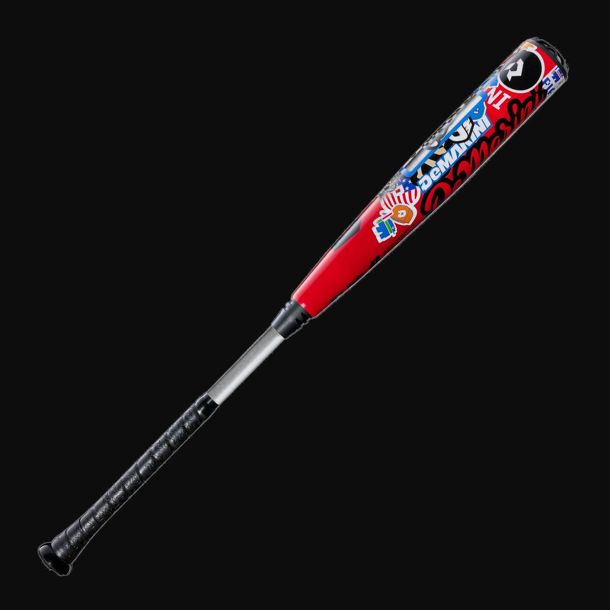 DeMarini 2026 The Goods Limited Edition Sticker Bomb 2-Piece -3 BBCOR Baseball Bat [bgblk]