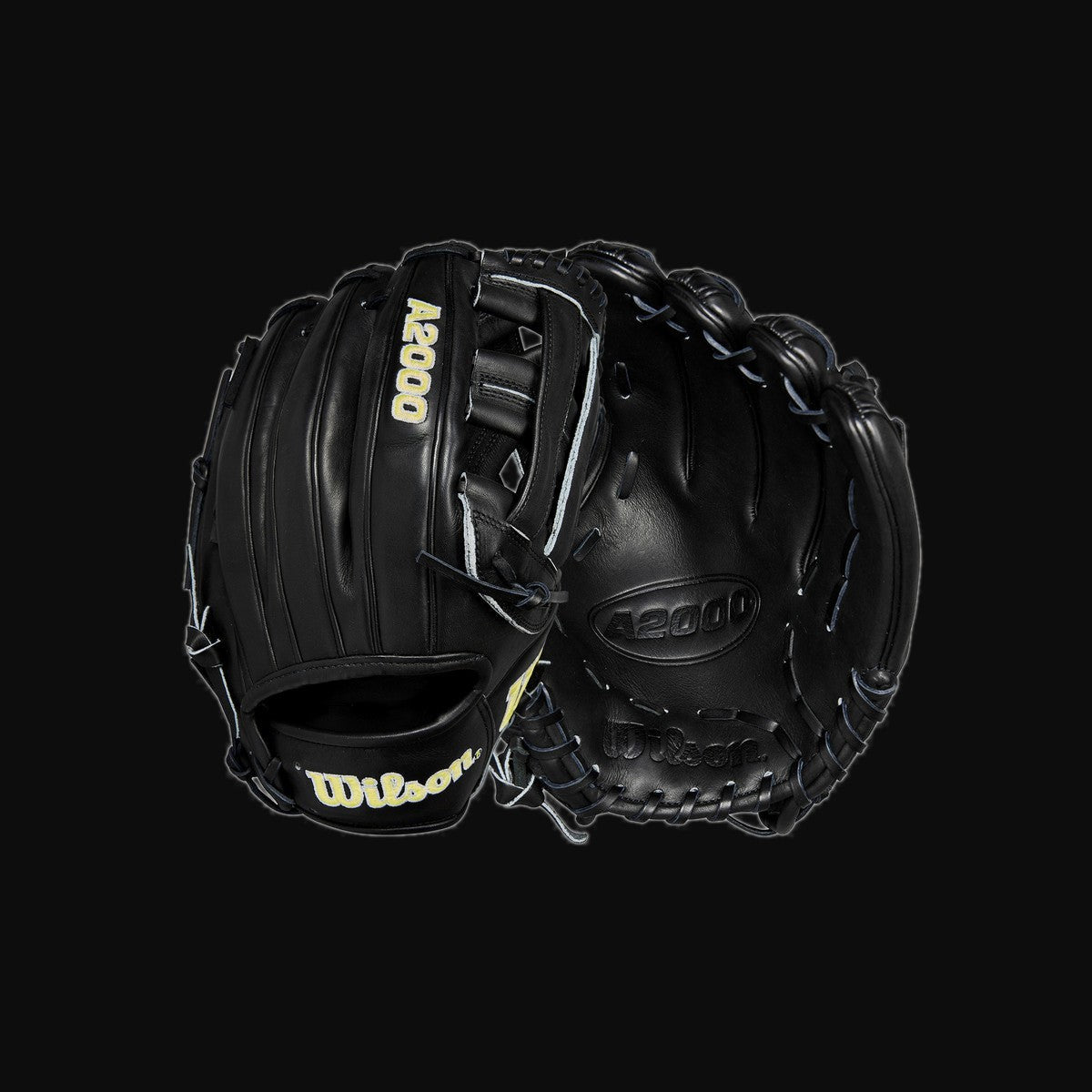 Wilson A2000 DW5 Glove Day Series Black Edition 12" Baseball Fielders Glove [bgblk]