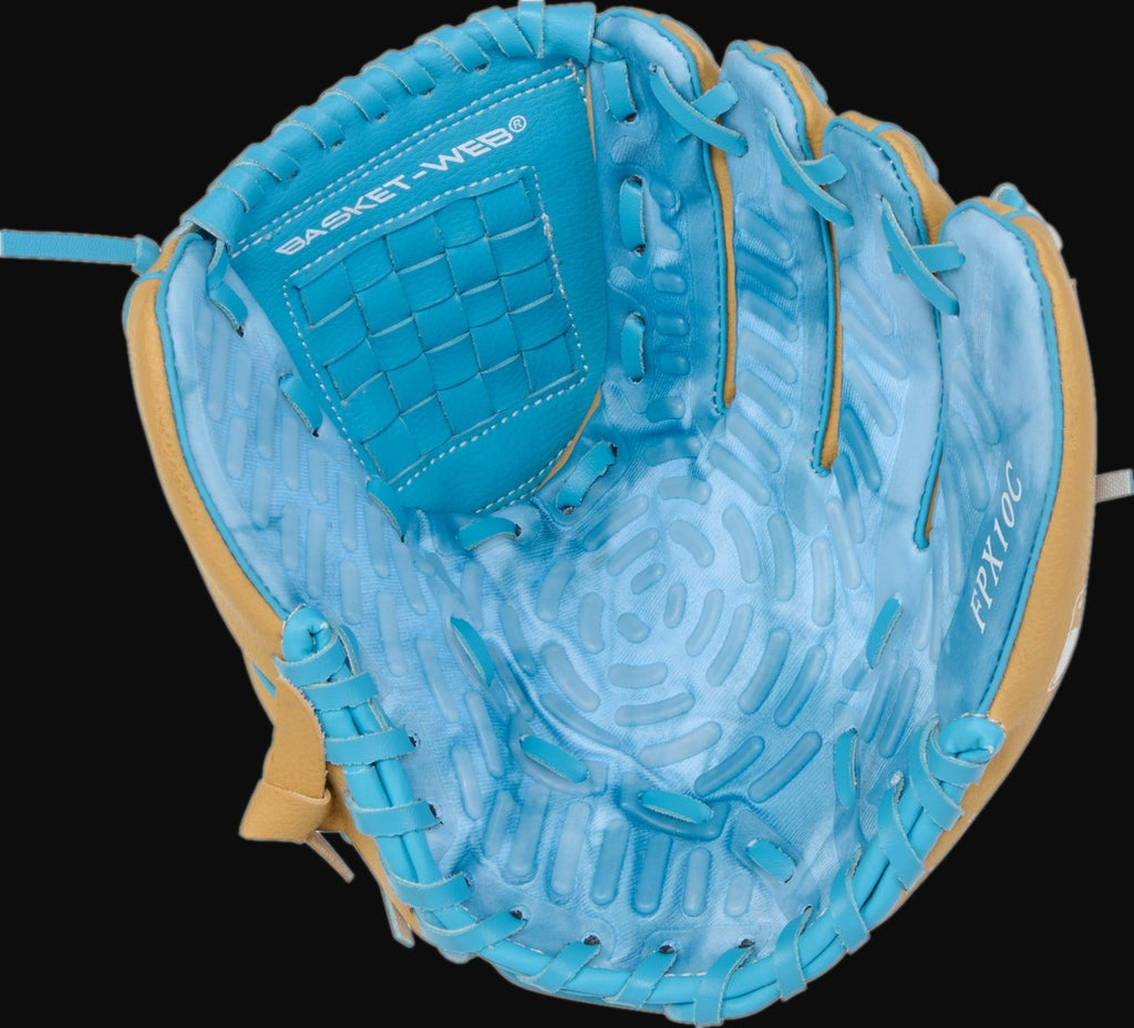 Rawlings Flex Palm Series FPX10C Model 10" Youth Baseball Glove [bgblk]