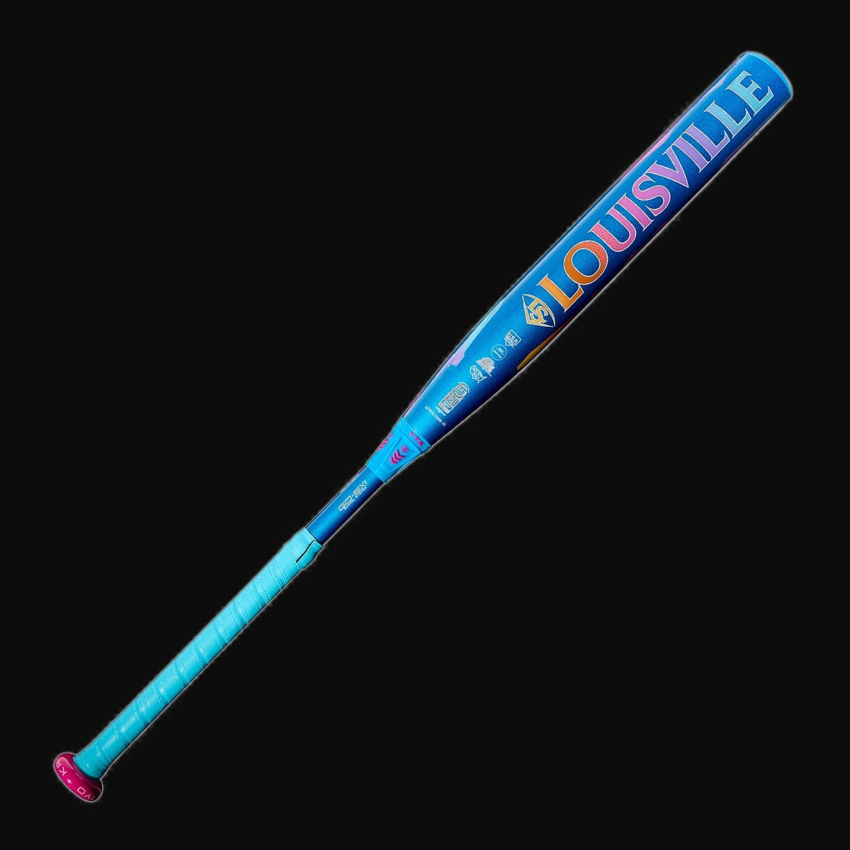 Louisville Slugger 2026 Kryo Limited Edition Love the Moment 2-Piece -9 Fastpitch Softball Bat [bgblk]