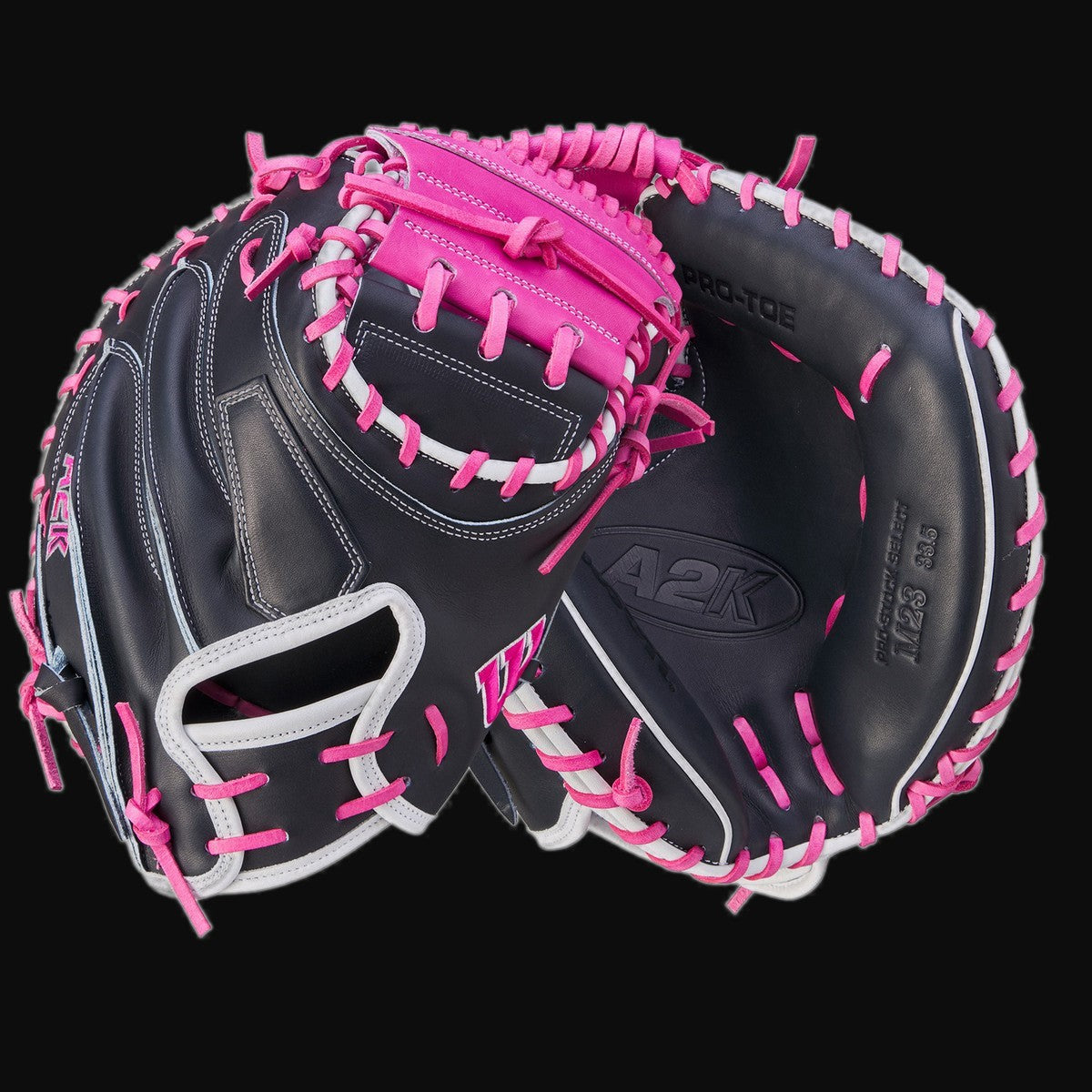 Wilson Fall 2024 A2K M23 Model 33.5" Baseball Catcher's Mitt [bgblk]