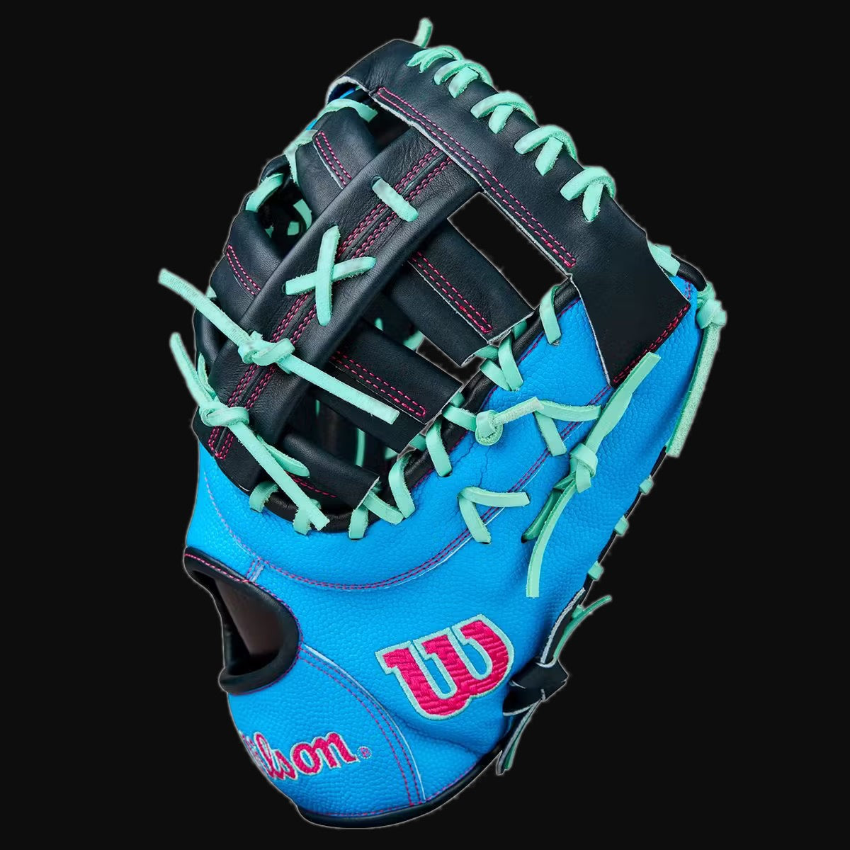 Wilson Fall 2025 A2000 1677 SuperSkin Model 12.5" 1st Base Baseball Mitt [bgblk]
