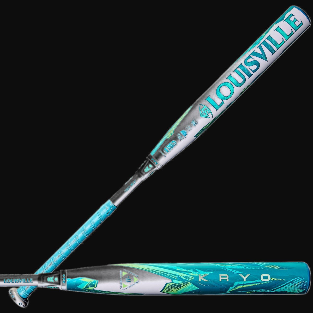 Louisville Slugger 2026 Kryo -11 2-Piece 2-1/4" Barrel Fastpitch Softball Bat [bgblk]