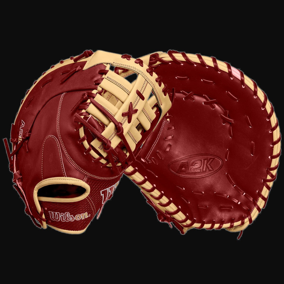 Wilson Fall 2024 A2K 1679 Model 12.5" Baseball First Base Mitt [bgblk]