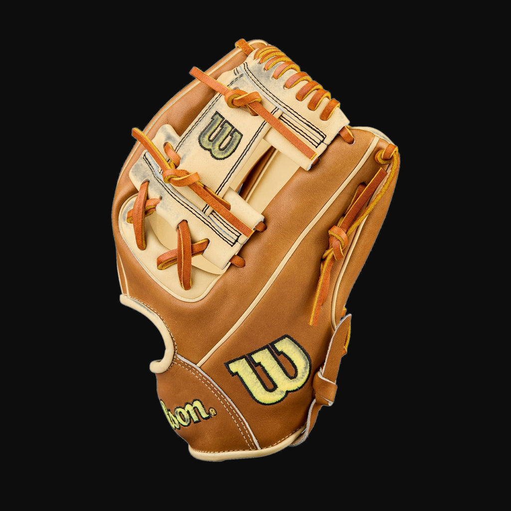 Wilson A2000 Classic 1786 Black/Blonde Model 11.5" Baseball Infield Glove [bgblk]