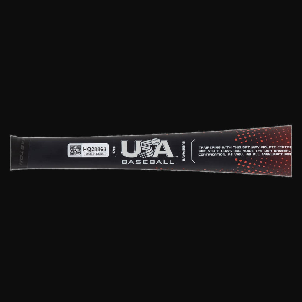 Easton 2025 MAV1 -11 USA Baseball Bat [bgblk]