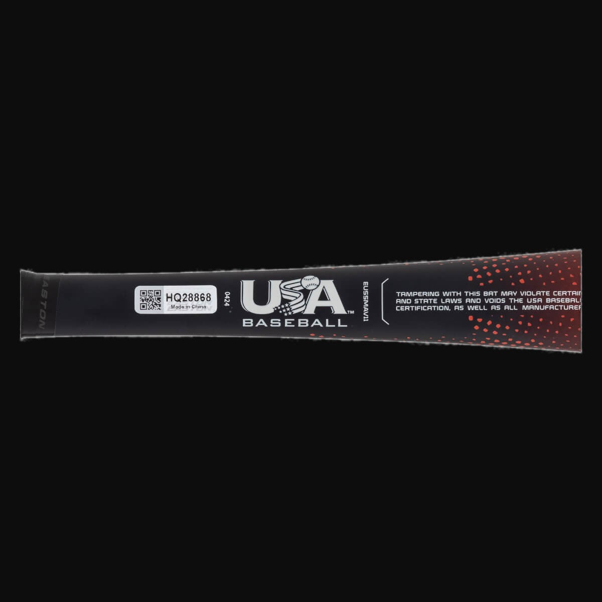 Easton 2025 MAV1 -11 USA Baseball Bat [bgblk]