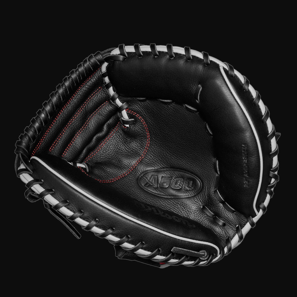 Wilson A500 32" Baseball Catcher's Mitt [bgblk]