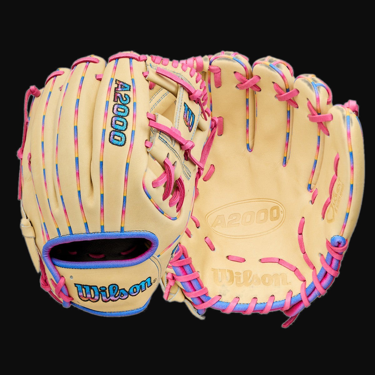 Wilson A2000 2026 Love the Moment 1786 Model 11.5" Infield Baseball Glove [bgblk]