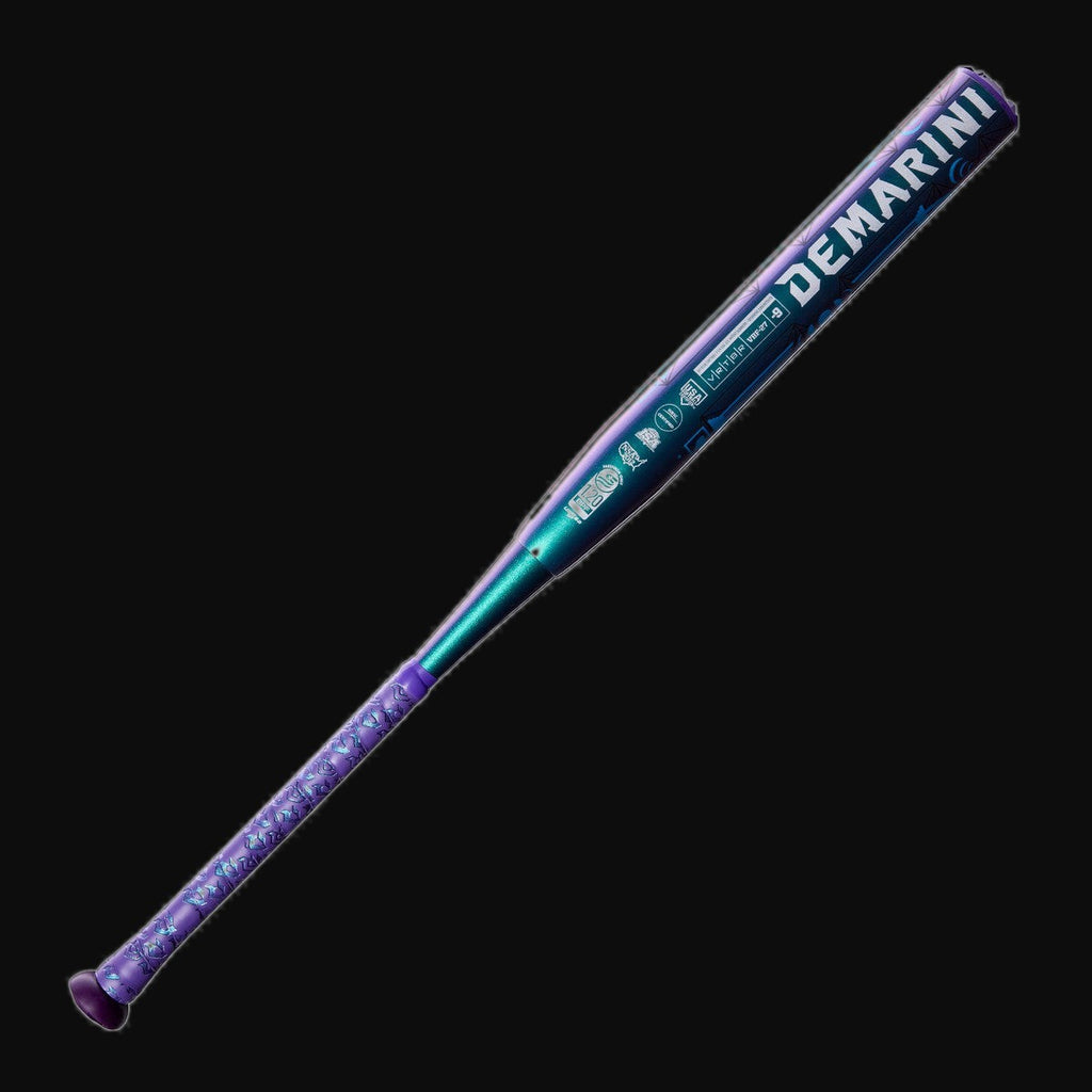 DeMarini 2027 Vizion One-Piece Composite -9 Fastpitch Softball Bat [bgblk]