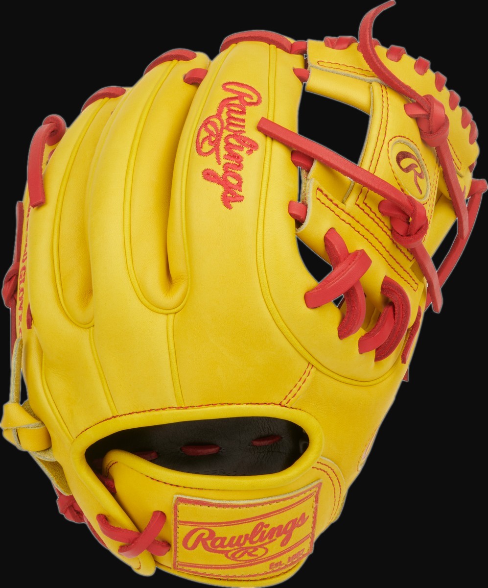 Rawlings Heart of the Hide PROR314U-2Y Contour Fit Model 11.5" Baseball Infield Glove [bgblk]