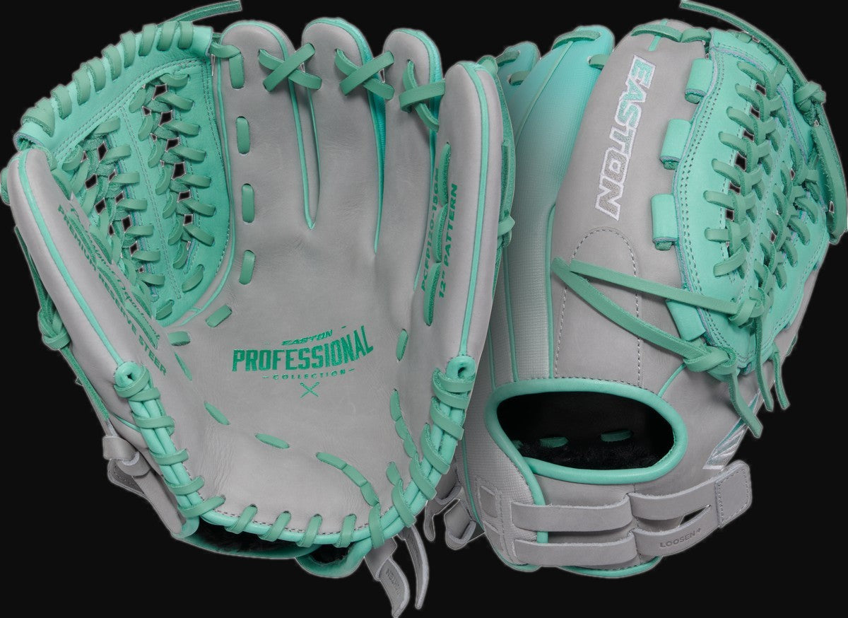 Easton 2025 ColorSplash 2.0 PCFP120-15GM 12" Infield Fastpitch Glove [bgblk]