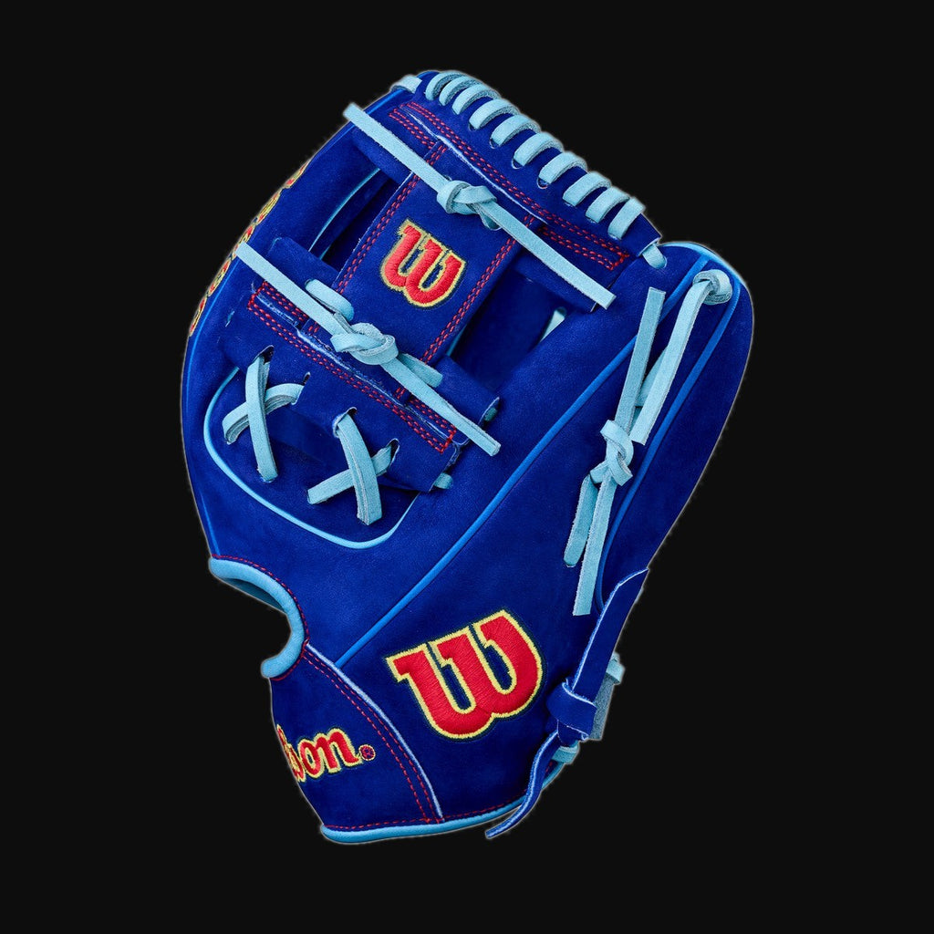 Wilson Limited Edition Big League Chew Big Rally Blue Raspberry 1786 A2000 11.5" Baseball Glove [bgblk]