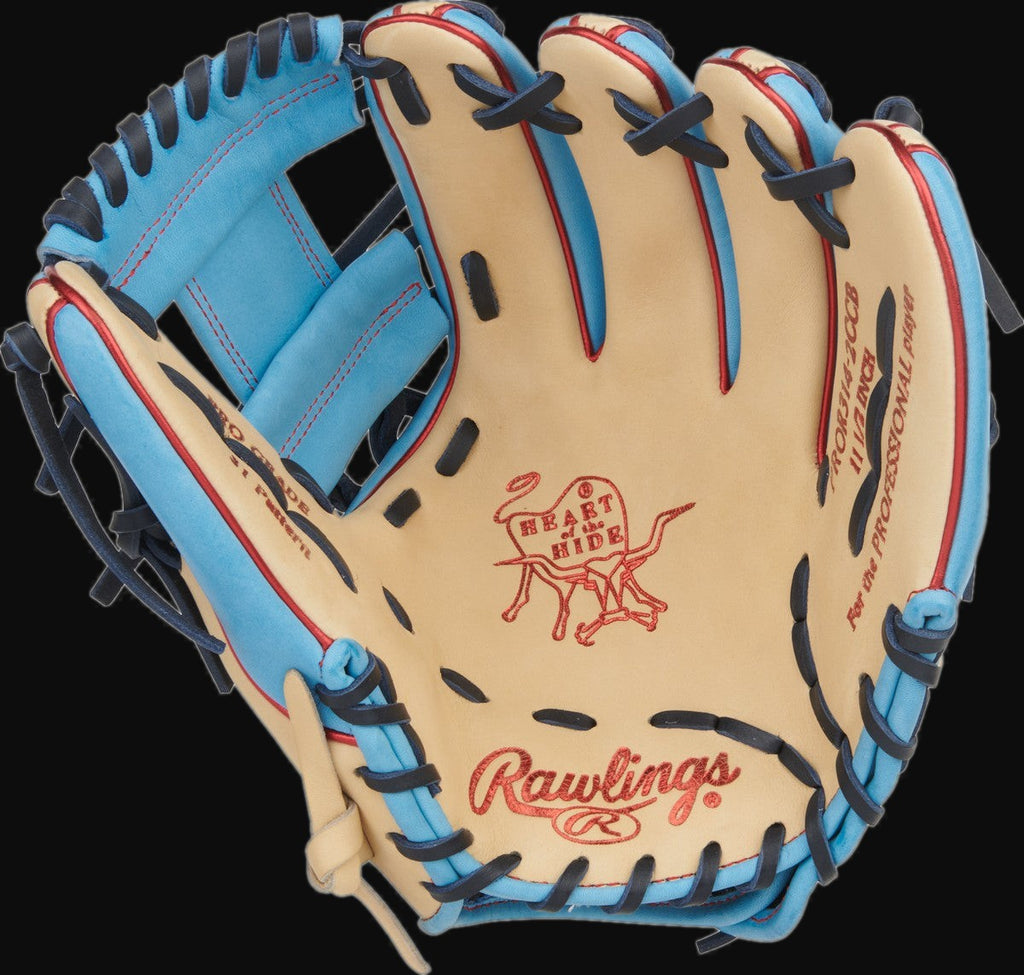 Rawlings Heart of the Hide PROR314-2CCB Model 11.5" Baseball Infield Glove [bgblk]
