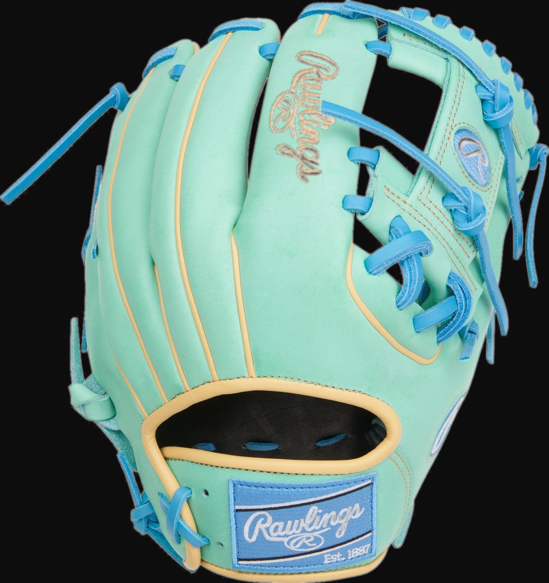 Rawlings Heart of the Hide PROR2175-2M Model 11.75" Baseball Infield Glove [bgblk]