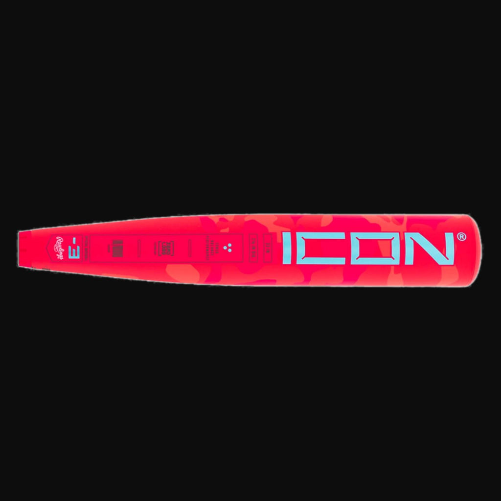 Rawlings Limited Edition Icon Electric Unicorn Model -3 BBCOR Baseball Bat [bgblk]