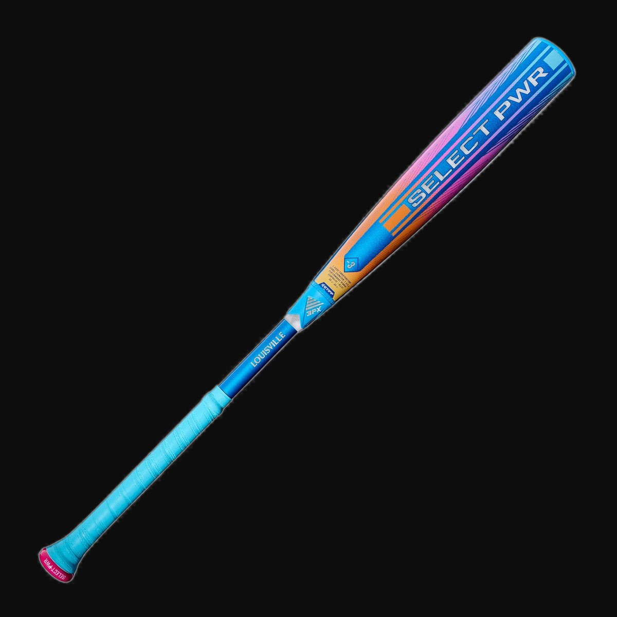 Louisville Slugger 2026 Select PWR Limited Edition Love the Moment 2-Piece -3 BBCOR Baseball Bat [bgblk]