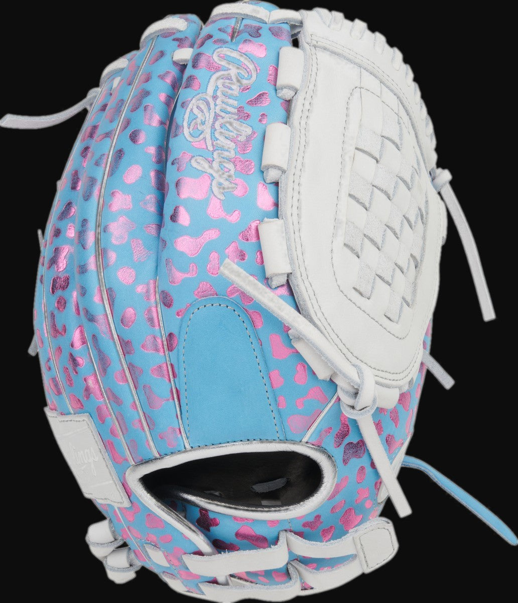 Rawlings Heart of the Hide PRO125SB-3CBW Model 12.5" Fastpitch Softball Glove [bgblk]