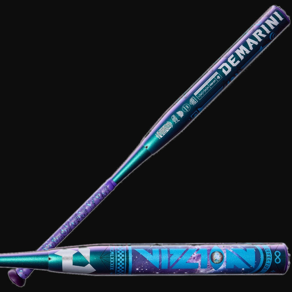 DeMarini 2027 Vizion One-Piece Composite -9 Fastpitch Softball Bat [bgblk]