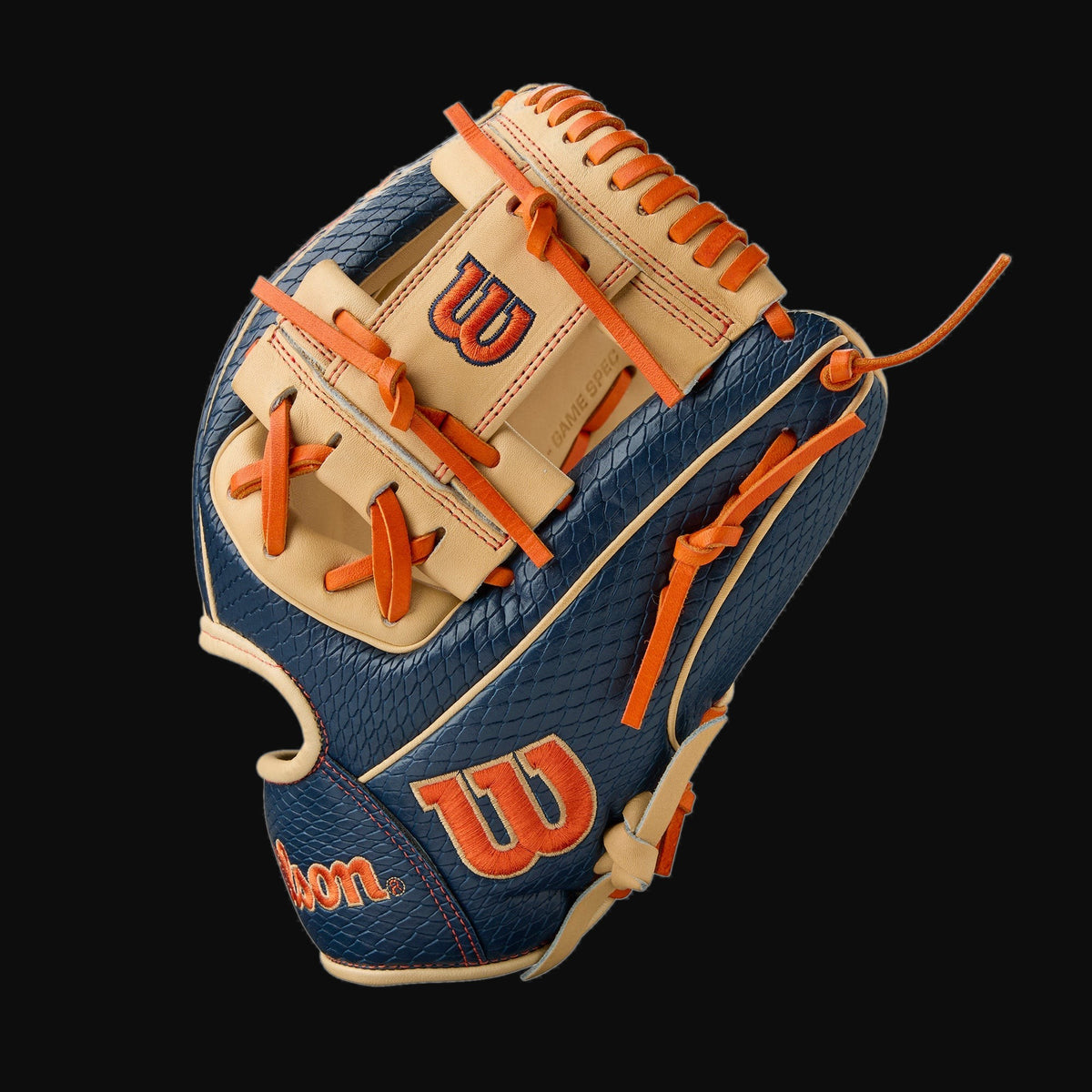 Wilson Summer 2025 A2000 Jose Altuve Game Model 11.5" Infield Baseball Glove [bgblk]