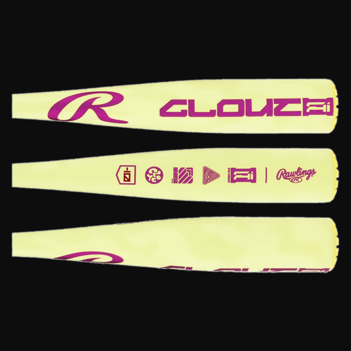 Rawlings 2026 Clout Ai 1-Piece Aluminum -10 USA 2-5/8" Barrel Baseball Bat [bgblk]