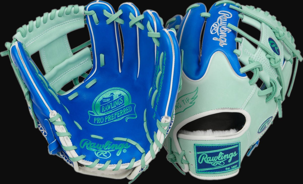 Rawlings Pro Preferred PROS204W-2RM Model 11.5" Baseball Infield Glove [bgblk]