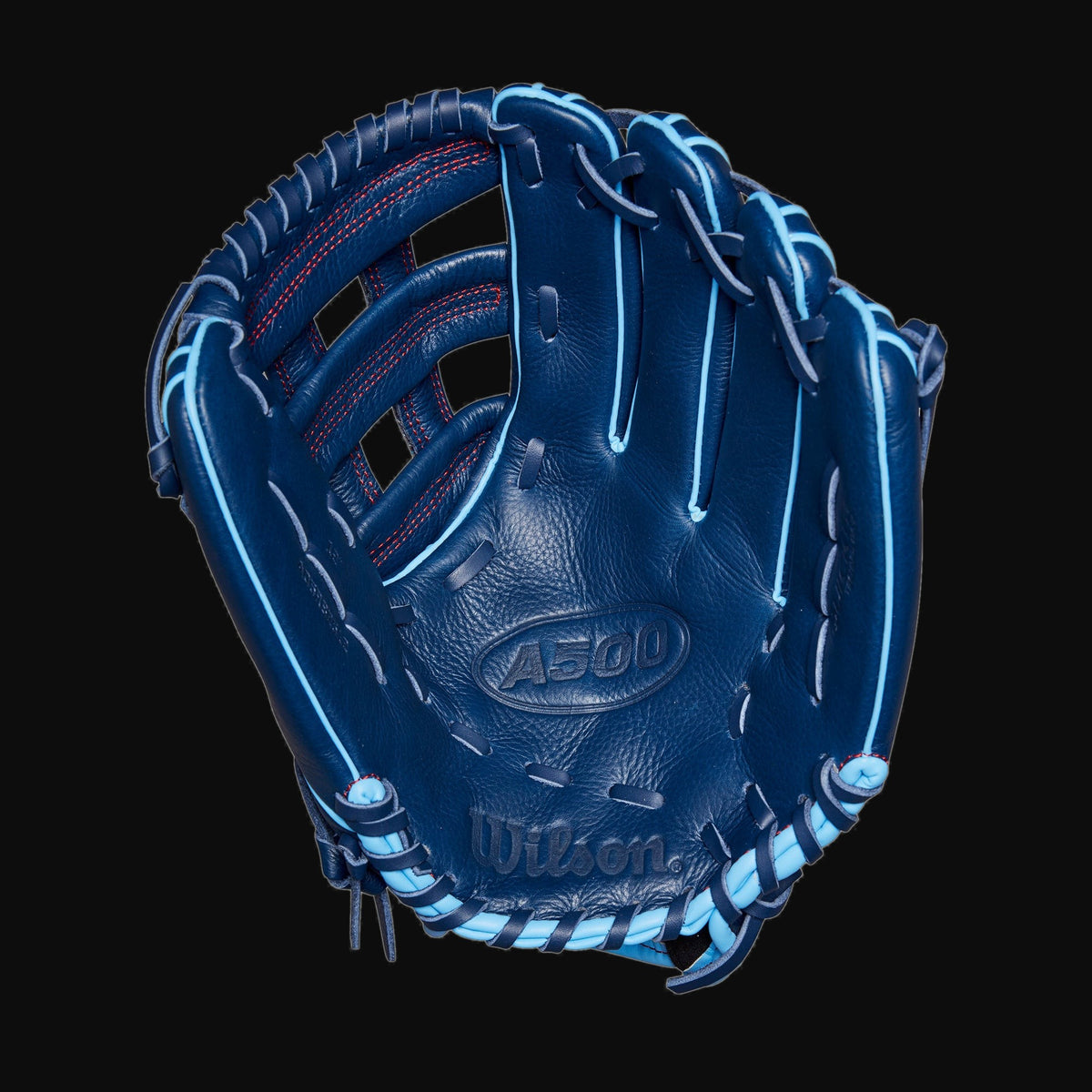 Wilson A500 12" Baseball Glove [bgblk]
