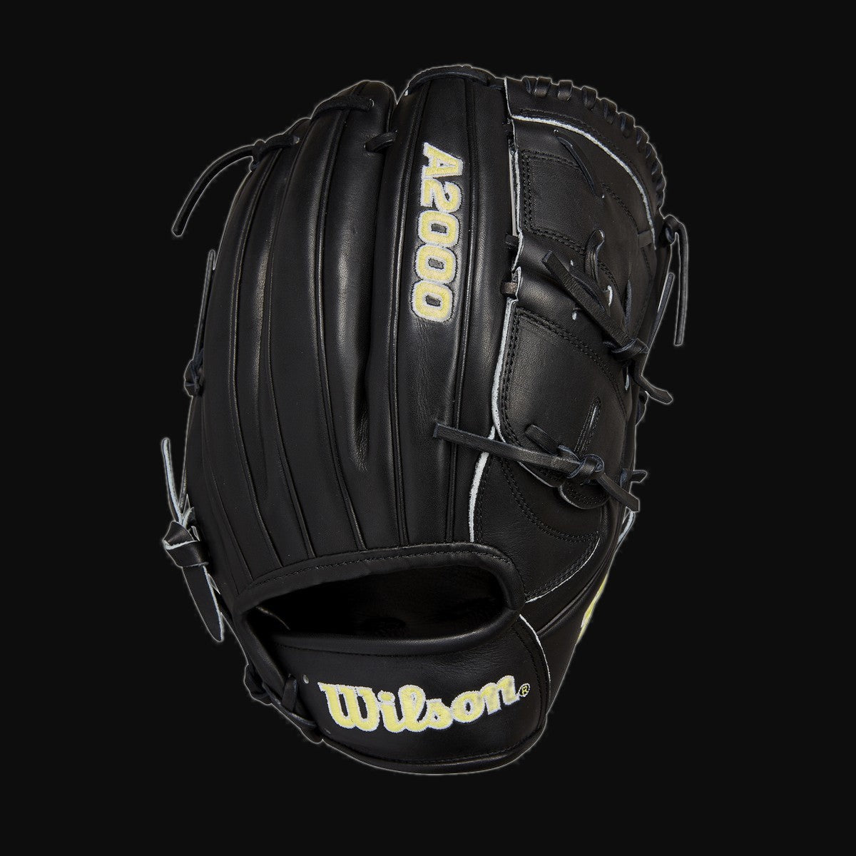 Wilson A2000 B2 Glove Day Series Black Edition 12" Baseball Fielders Glove [bgblk]