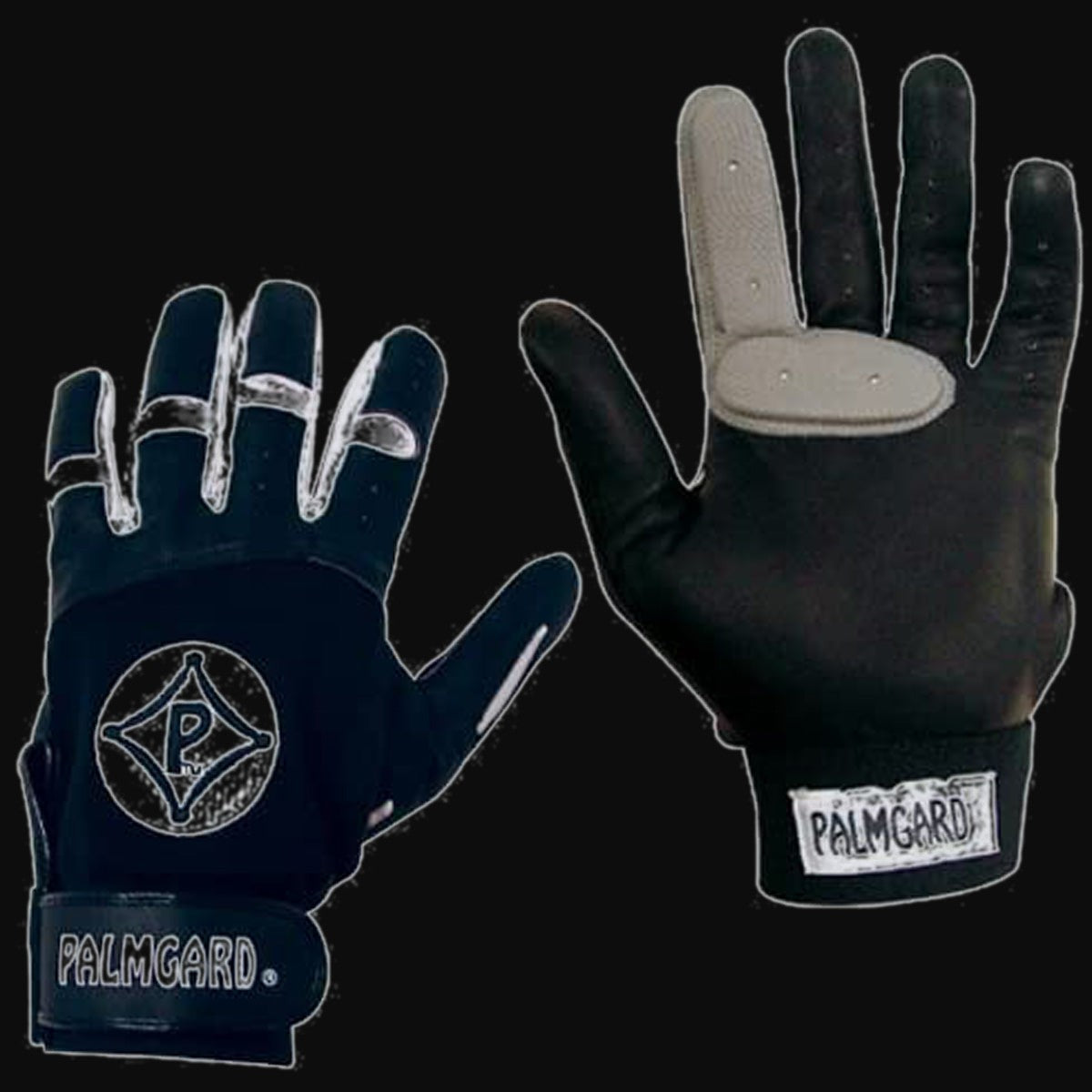 Palmgard Youth Protective Inner Glove [bgblk]