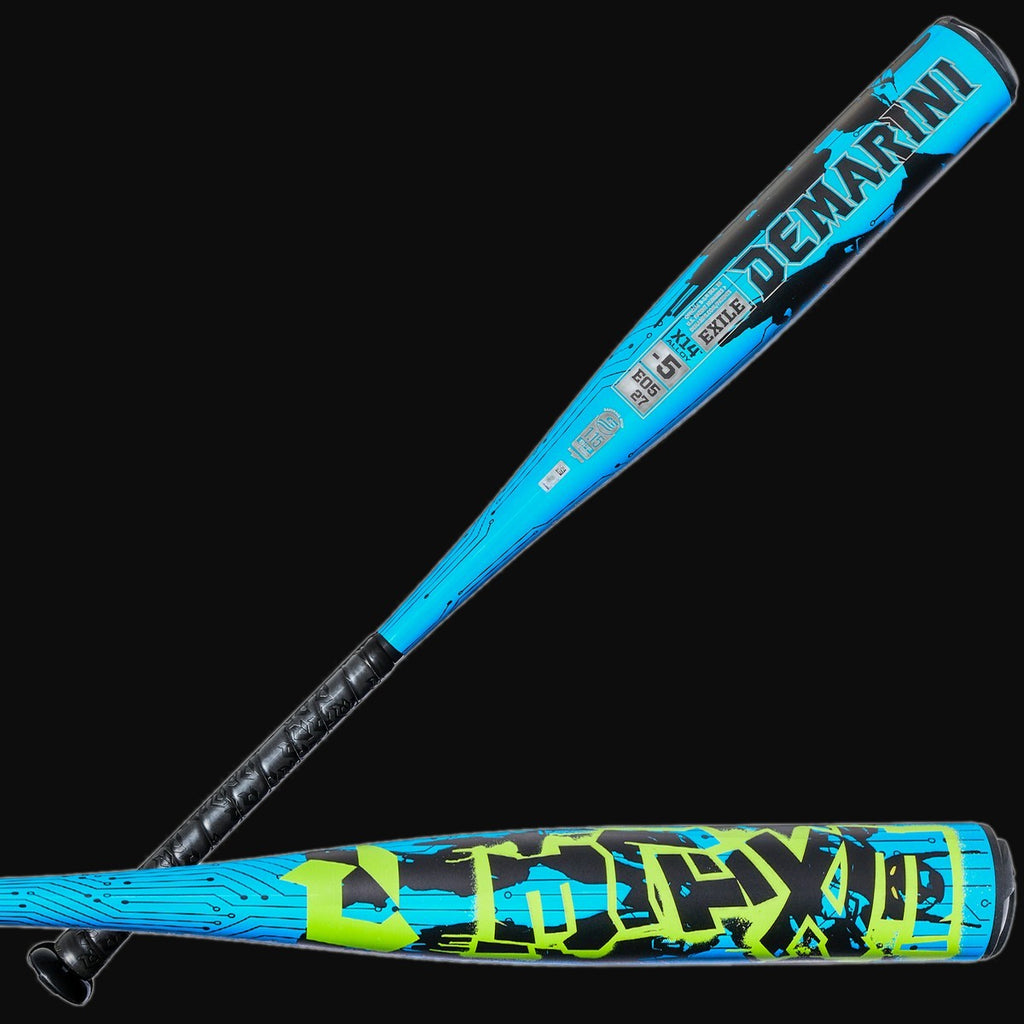 DeMarini 2027 Exile -5 USSSA 1-Piece Alloy Baseball Bat [bgblk]