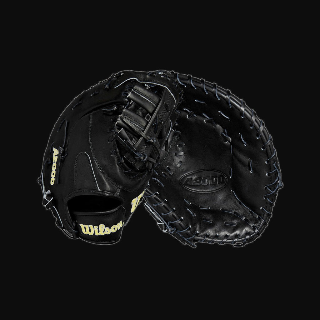 Wilson A2000 1679 Glove Day Series Black Edition 12.5" Baseball First Base Mitt [bgblk]