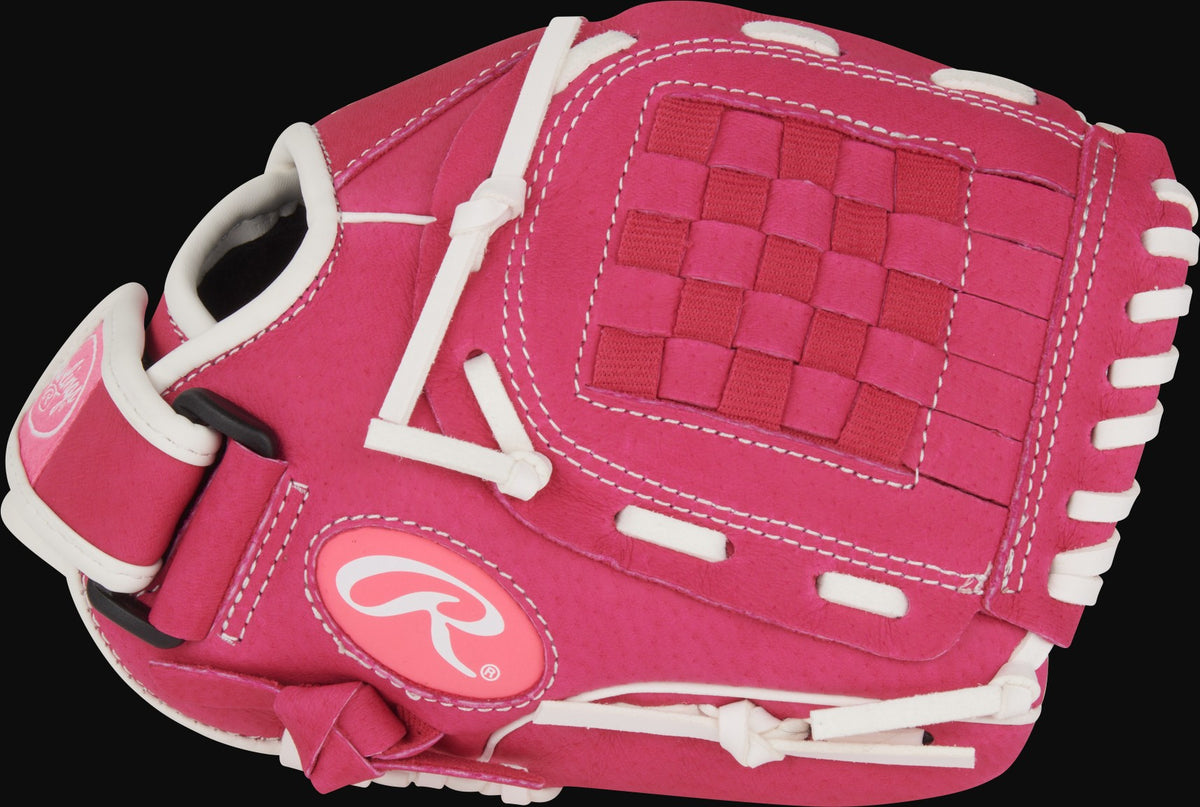 Rawlings Sure Catch Series SCSB100PW Model 10" Youth Fastpitch Softball Glove [bgblk]