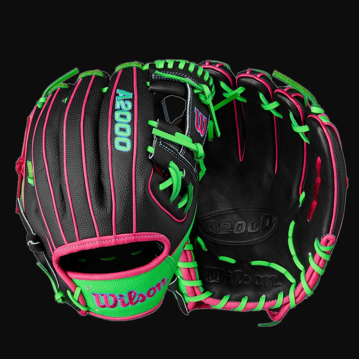 Wilson Summer 2025 A2000 1786 Model 11.5" Infield Baseball Glove [bgblk]